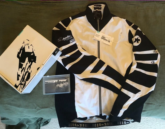 ASSOS WINTER JACKET iJ bonka 6 cento size XLG White Panther