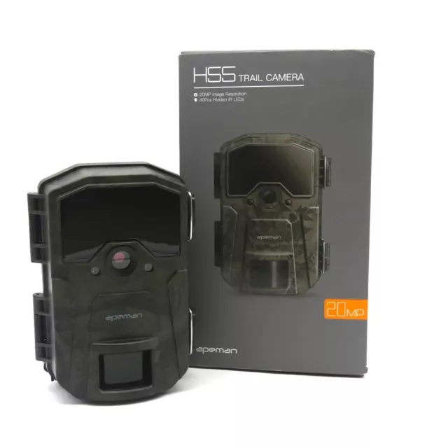 apeman Wildkamera H55 20MP 1080P Jagdkamera Fotofalle Nachtsicht Wasserdicht