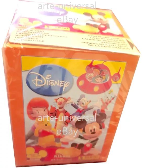 1 BOX (50 packs 250 stickers) Disney Playhouse Friends PANINI Sticker Collection