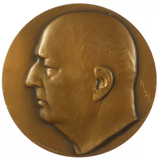 Frankreich Medizin Joseph F.Martin Professor Von Pathalogical Anatomie Bronze