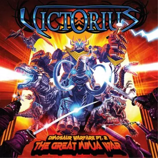 Victorius Dinosaur Warfare Pt. 2 - The Great Ninja War (CD) Album