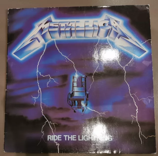 Vinyle Picture Disc Metallica Ride The Lightning  Rare !