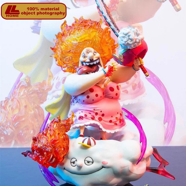 ANIME ONE PIECE Four Emperors Charlotte Linlin BIG MOM Battle Figure