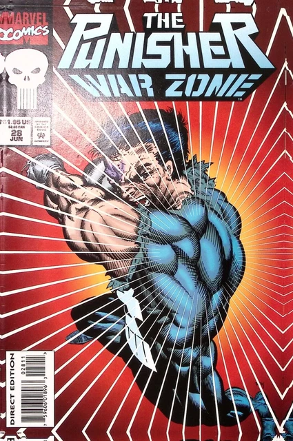 1994 The Punisher War Zone #28 Jun Marvell Comics Marvel Comics Z2611