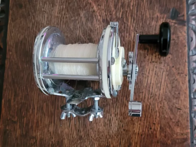 GARCIA MITCHELL 624 Sea Fishing Multiplier Reel With Rod Clamps