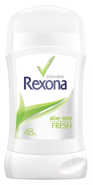 Rexona Lot de 3 déodorants à l'aloe vera pour femme - 3 x 40 ml