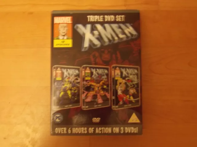 X-Men Triple Dvd Box Set Uk Region 2