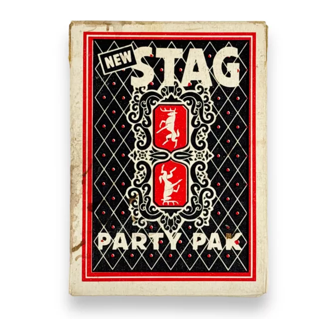 1950S STAG PARTY Pak Risque Adult Cartoons Complete Playing Card Deck ...