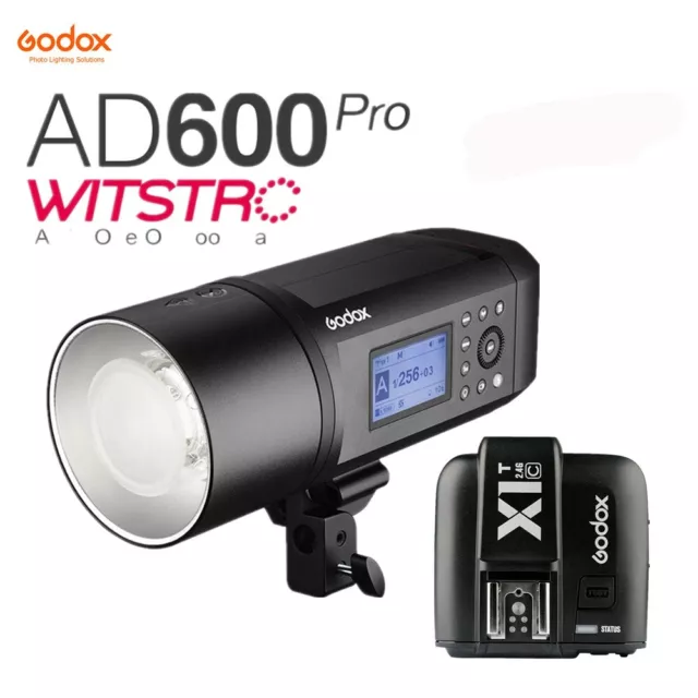 AU Godox AD600Pro 2.4G TTL Outdoor Camera Flash + X2T-S Flash Trigger for Sony