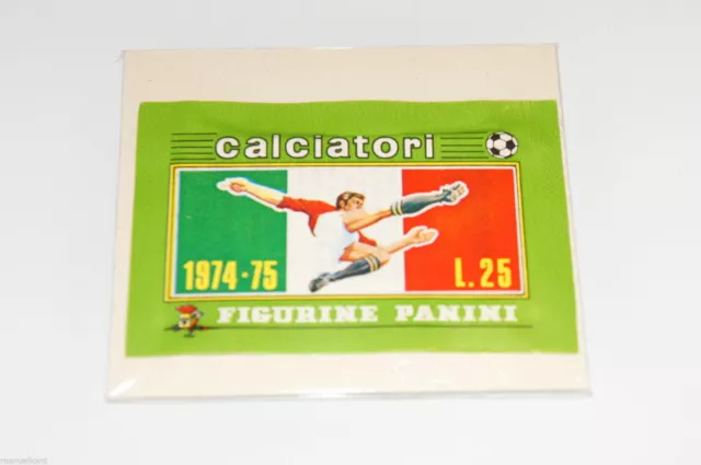 Bustina Sigillata Album Figurine Panini Calciatori 1974 1975 74 75 Tuten Packet