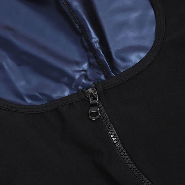 Sauna Vest Waist Trainer For Mens Sauna Suit Double Body For Belly Gym