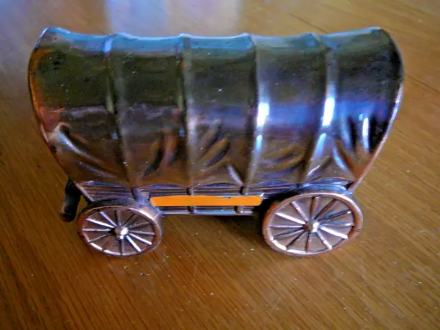 Vintage Metal Covered Wagon