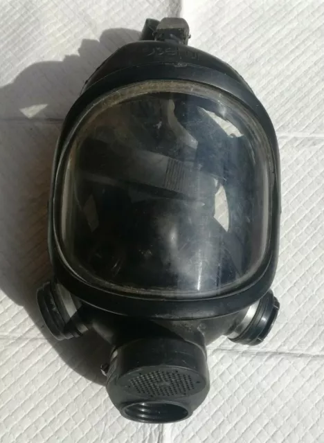 Maschera panoramica C607 EPDM con dispositivo fonico, usate buone condizioni!!!