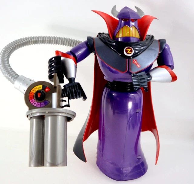 DISNEY PIXAR TOY Story Talking Emperor Zurg 15" Action Figure Works 15