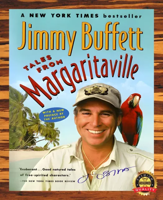 Jimmy Buffett -  Autographed Signed 8x10 Photo (Margaritaville) Reprint