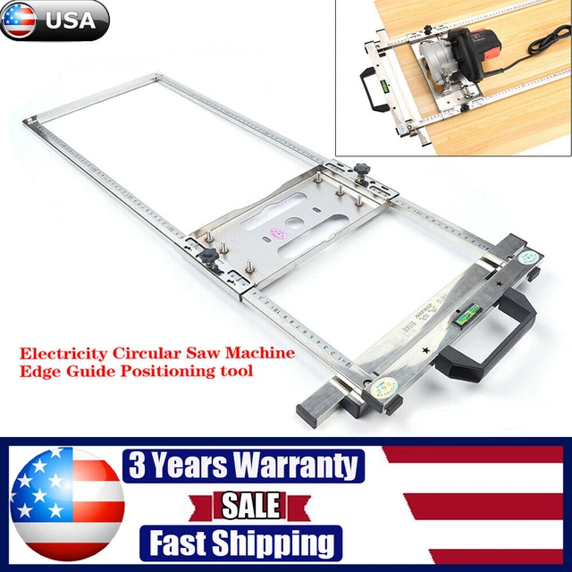 CIRCULAR SAW GUIDE System Accurate RipCut Track Rail Edge Cutting For