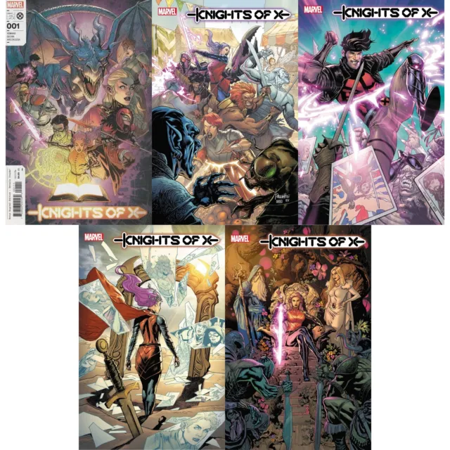 Knights of X (2022) 1 2 3 4 5 | Marvel Comics / X-Men Excalibur | FULL RUN