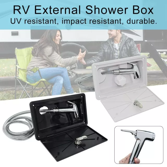Caravan Motorhome With Lock RV Exterior Shower RV External Shower Box RV Shower