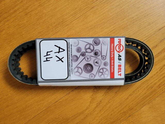 Courroie crantée AX-44 AX44 Largeur 13 mm, Long ext 1170 mm, Long int 1120mm