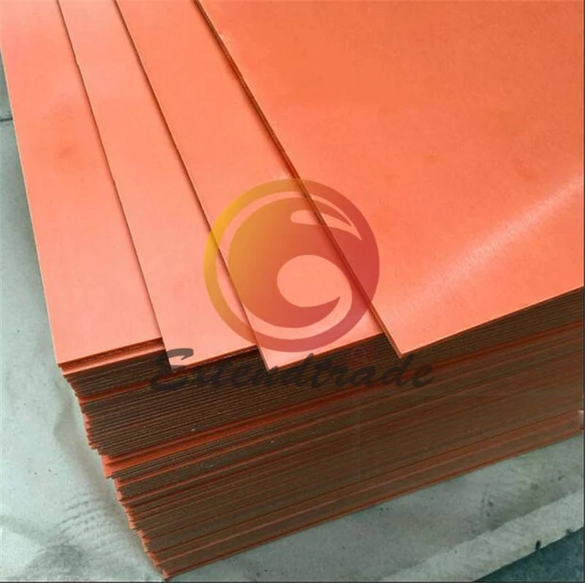 1PC Bakélite Phénolique Plat Plaque Feuille 5mm x 300mm Neuf