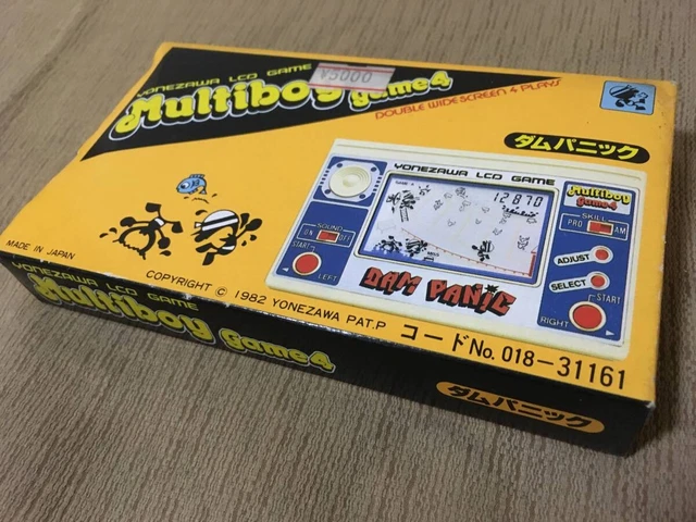 Jeu LCD Vintage Panique Au Barrage – Multiboy Game 4 Yonezawa, Fonctionne