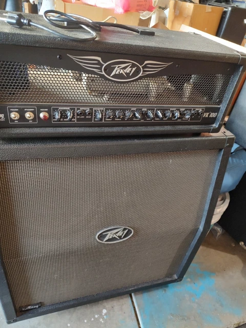 Peavey VK100 Valve King Head & Cabinet- Very Nice Condition
