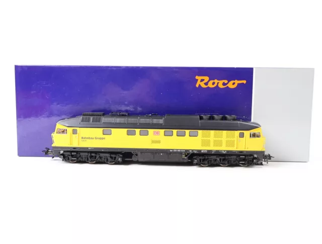 Roco H0 52468 Diesellok BR 233 493-6 DB Bahnbau Gruppe Lok 13 Tiger Digital NEM