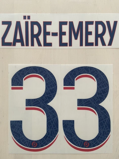 Flocage PSG Mbappé 7 – Maillot Domicile UCL 2023/2024 – Monblason – Neuf