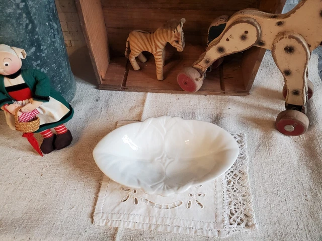 Ravier en porcelaine shabby chic