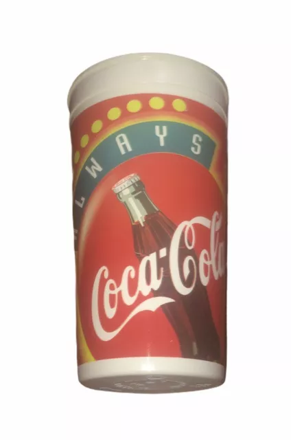 Always Enjoy Coca-Cola Collectible Plastic Cup Vintage 1990’s