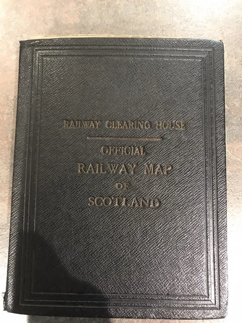 RAILWAY CLEARING HOUSE, Official Railway Map of Scotland, 1923 £20.00 ...