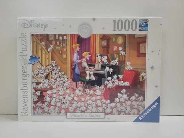 RAVENSBURGER PUZZLE DISNEY 1000 Piece 101 Dalmatians Moments Sealed NIB ...