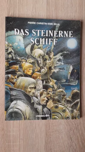 Enki Bilal - Das steinerne Schiff 1.Aufl. Z 1 Carlsen 1987