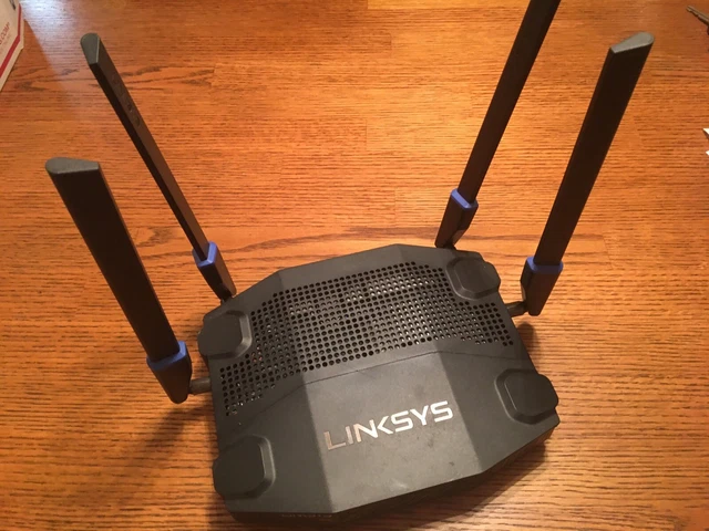 DD-WRT FLASHED Linksys WRT32X VPN ROUTER With High Gain Antennas