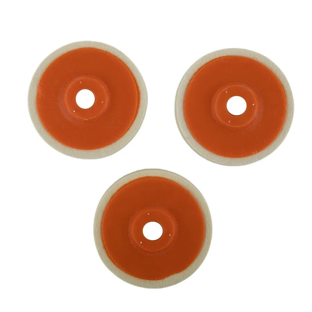 Lot De 4 Bonnets De Polissage Laine D'Agneau Et Microfibre - Compatibles Polisseuses 220-250 Mm (Einhell Etc.) - Pour Voiture, Bois, Métal - Réutilisables