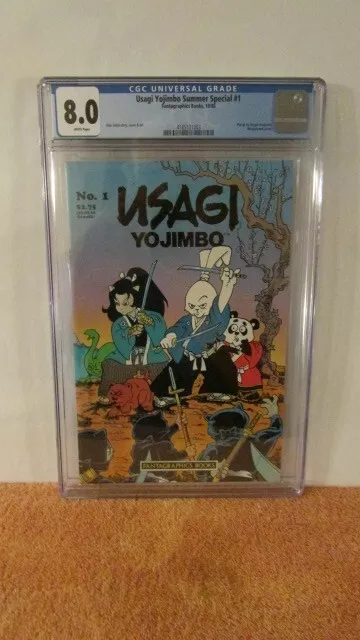 Usagi Yojimbo Summer Special #1 CGC 8.0 Fantagraphics Stan Sakai