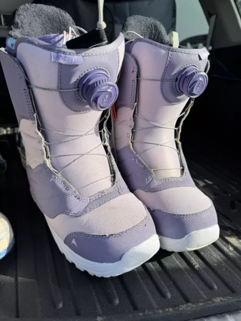 Burton Mint BOA Snowboard boots womens 8 - used