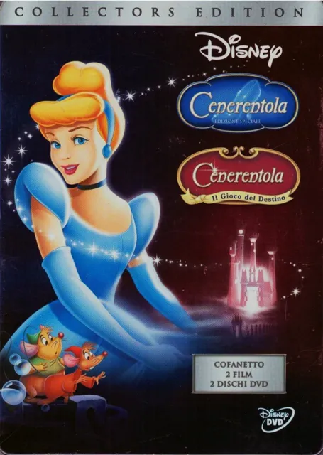 CENERENTOLA + CENERENTOLA IL GIOCO DEL DESTINO 2 Dvd Collector's Edition