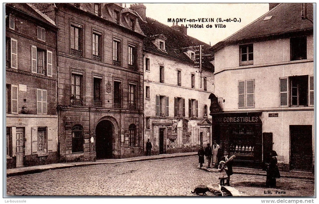 95 MAGNY EN VEXIN - l'hotel de ville