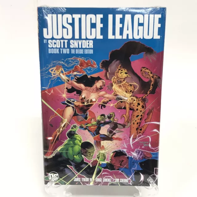 Justice League by Scott Snyder Deluxe Edition Book 2 New DC Comics HC Sealed