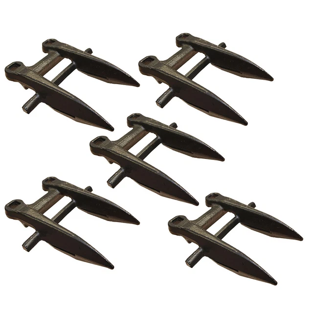 Set of (5) 118344 Double Grain Head Cutter Bar Guard Fits Numerous Models