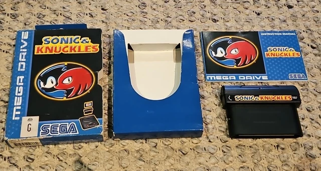 SONIC AND KNUCKLES SEGA Mega Drive $170.00 - PicClick AU