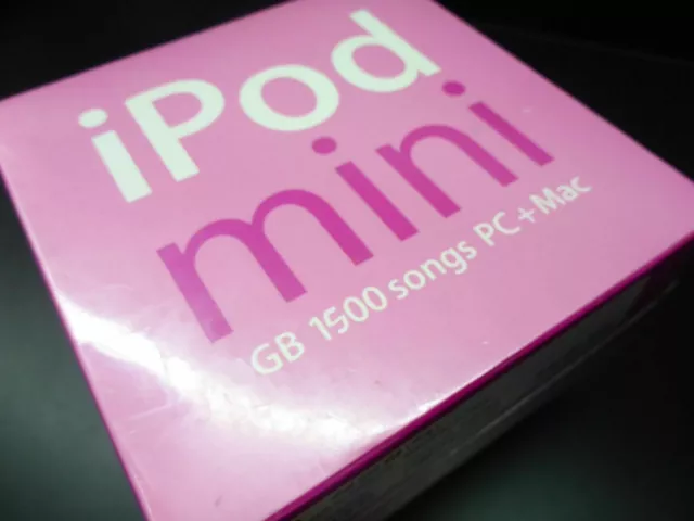 OVP NEU Apple iPod mini 2. Generation 6GB Pink Brand new Factory Sealed M9805B/A