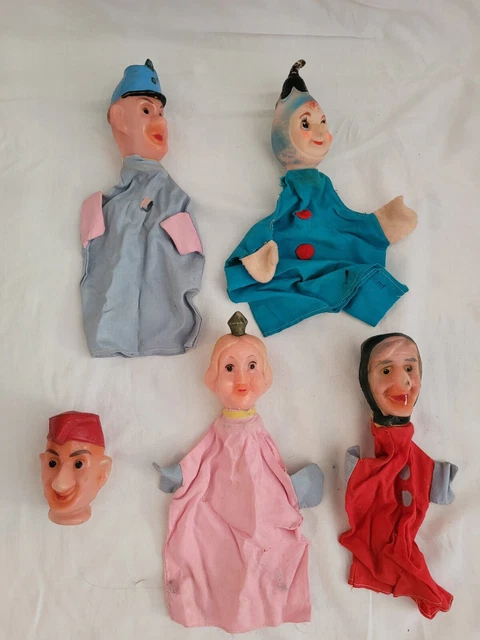 SELECTION OF VINTAGE Hand Puppets 15.00 PicClick AU