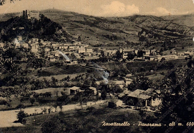 1962 ZAVATTARELLO Panorama Pavia Cartolina