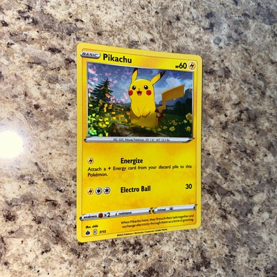 pikachu happy meal holo