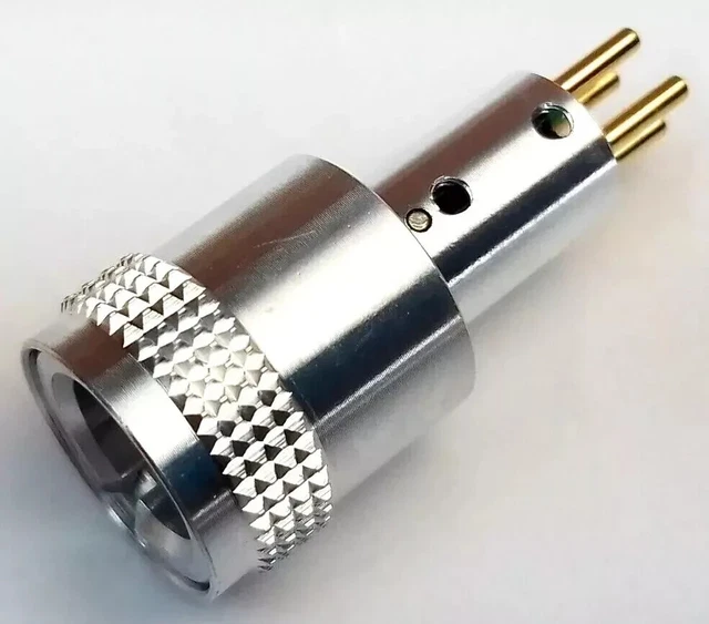 Technics Tonearm Headshell Socket Connector For SL-1200 / 1210 MK2 MK3 MK5 – Silver