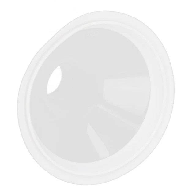 (27 mm/1,06 pulgadas) Brida de bomba de pecho PP a prueba de fugas borde blanco flexible suave