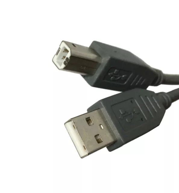 Cordon de câble d'imprimante USB 10 pieds AB pour Brother Lexmark