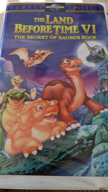 THE LAND BEFORE Time VI: The Secret of Saurus Rock (VHS, 1998 ...
